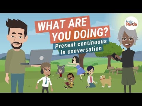 Present Continuous in Conversation: What Are You Doing?