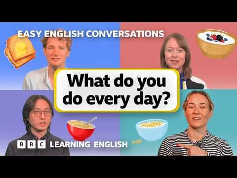 How to Talk about Your Daily Routine: Easy English Conversations
