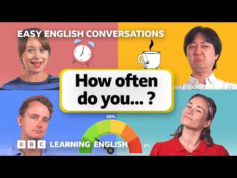 Talk about Your Habits with Easy English Conversations