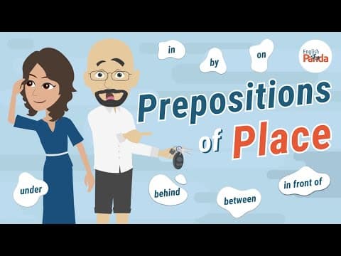 Prepositions of Place in English Conversation