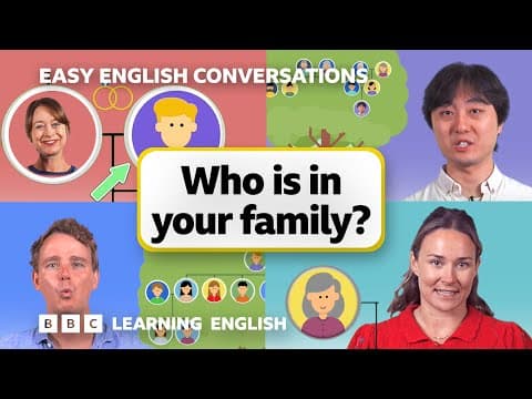 How to Describe Your Family: Easy English Conversations