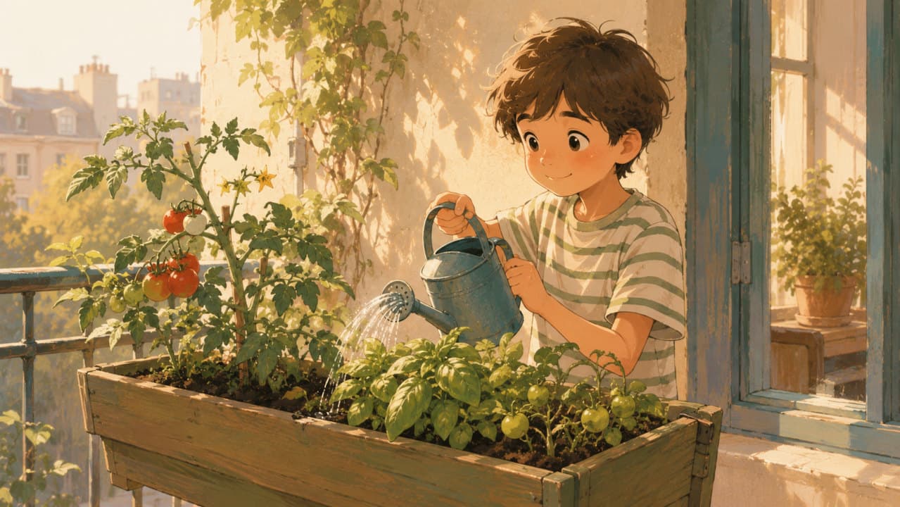 Tom and the Garden Box