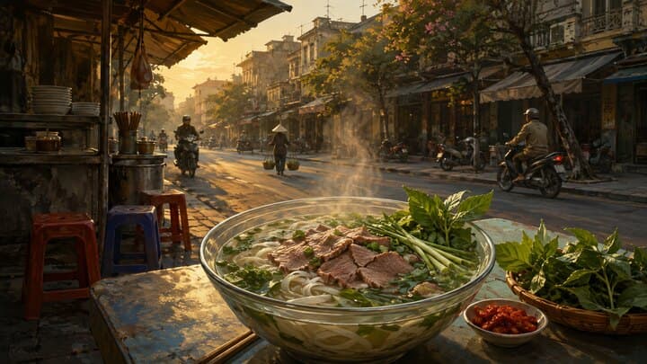 Pho in Hanoi: A Bowl Before the City Wakes
